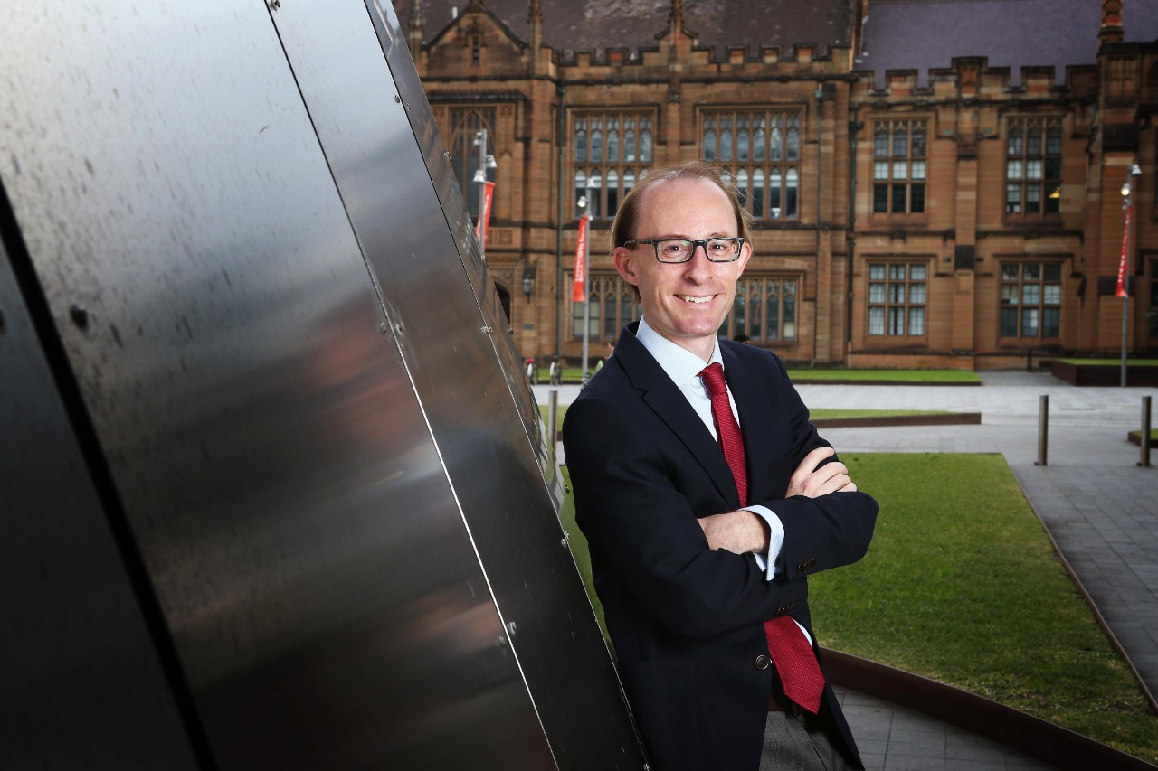 A profile photo of Professor Ben Saul, who is the latest University of Sydney academic to be appointed to a prestigious visiting professorship at Harvard University. 