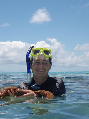 Maria Byrne, Professor of Marine Biology at the University of Sydney has researched the unsustainable fishing of sea cucumbers.
