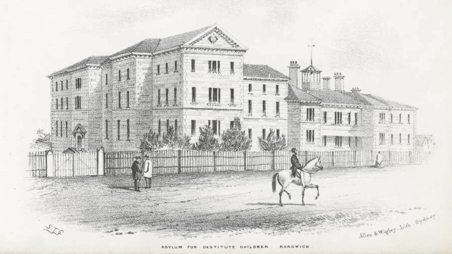 Randwick Asylum, c.1857 (S. T. Gill)