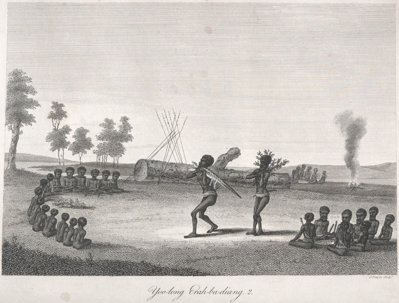 Yoo-long ceremony 1795 (Collins 1798, plate 2