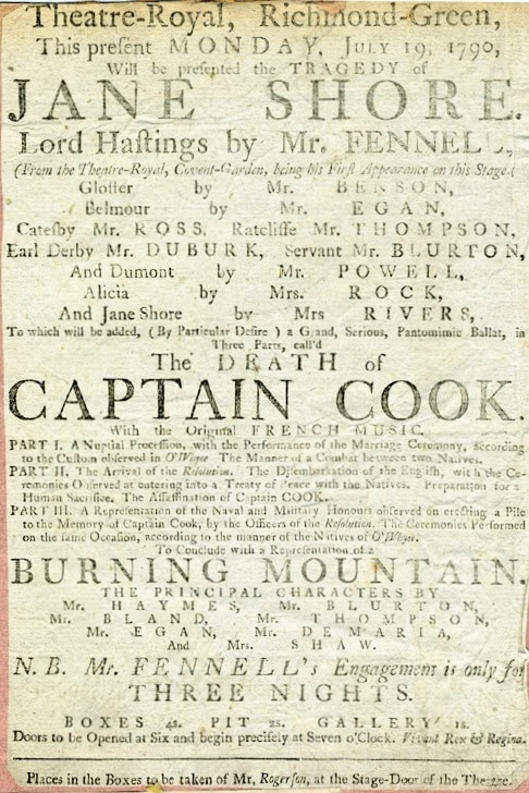 The Death of Captain Cook 1790