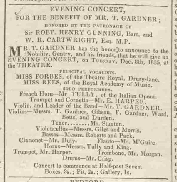 [Advertisement], The Northampton mercury (5 December 1835), 3
