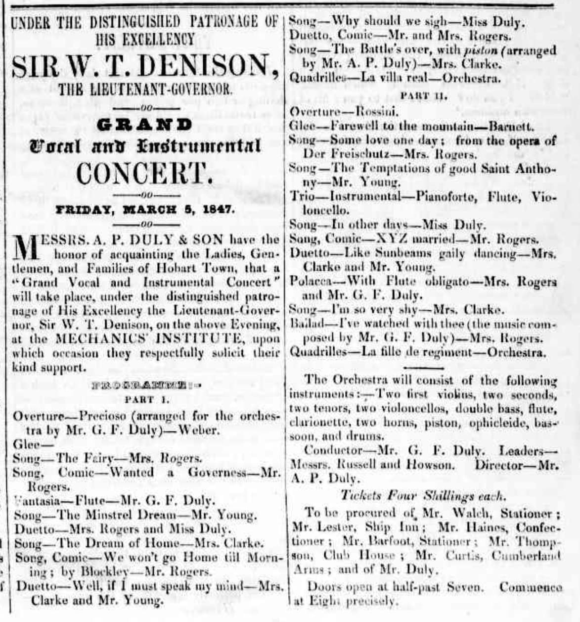 [Advertisement], The Britannia and Trades' Advocate (4 March 1847), 3 