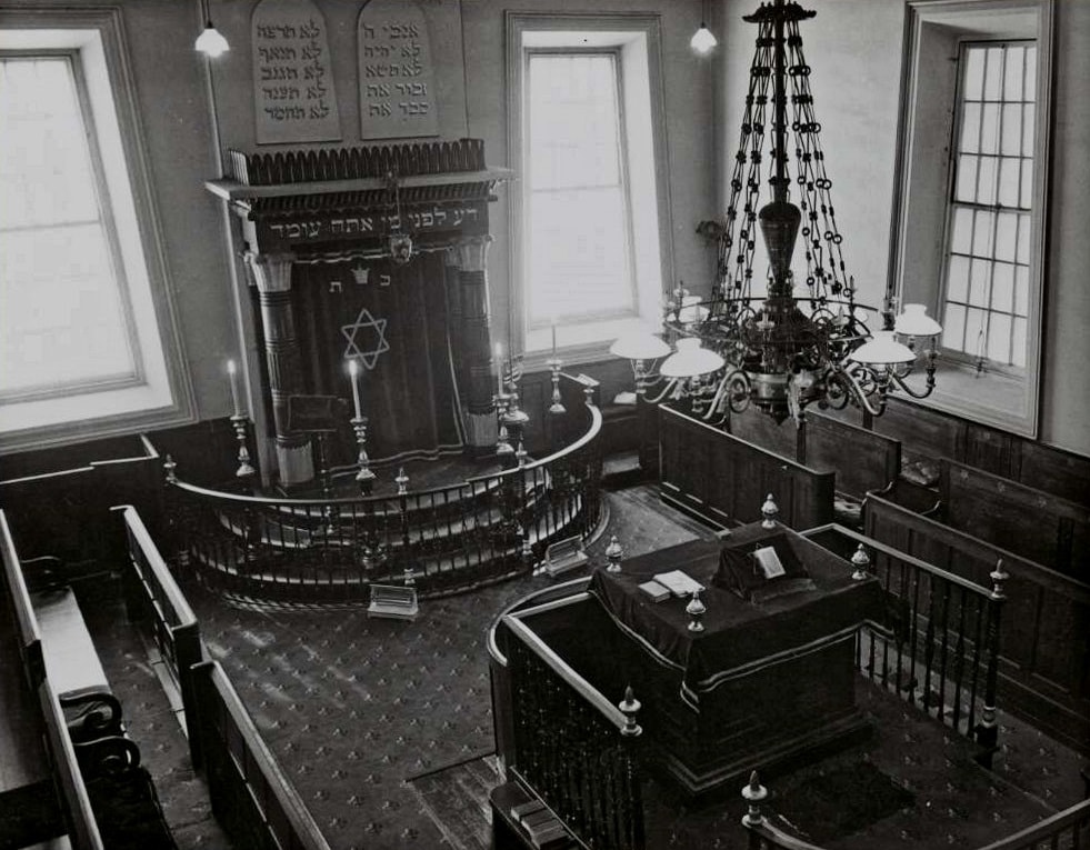 Hobart Synagogue, opened in 1845; National Library of Australia