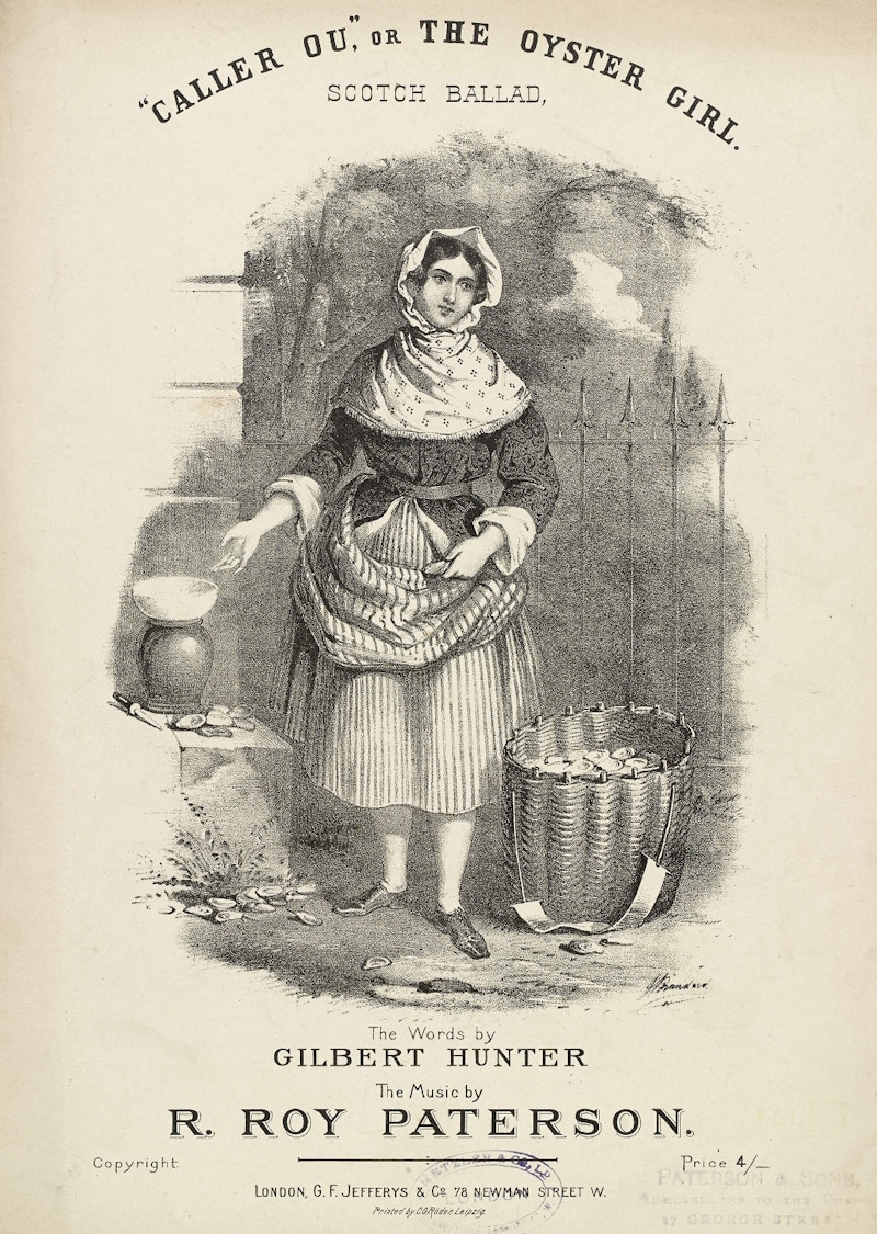 Caller ou, or, The oyster girl, words by Gilbert Hunter, 1849