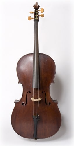 Macquarie cello, Museum of Sydney (Thomas Kennedy, London, 1814