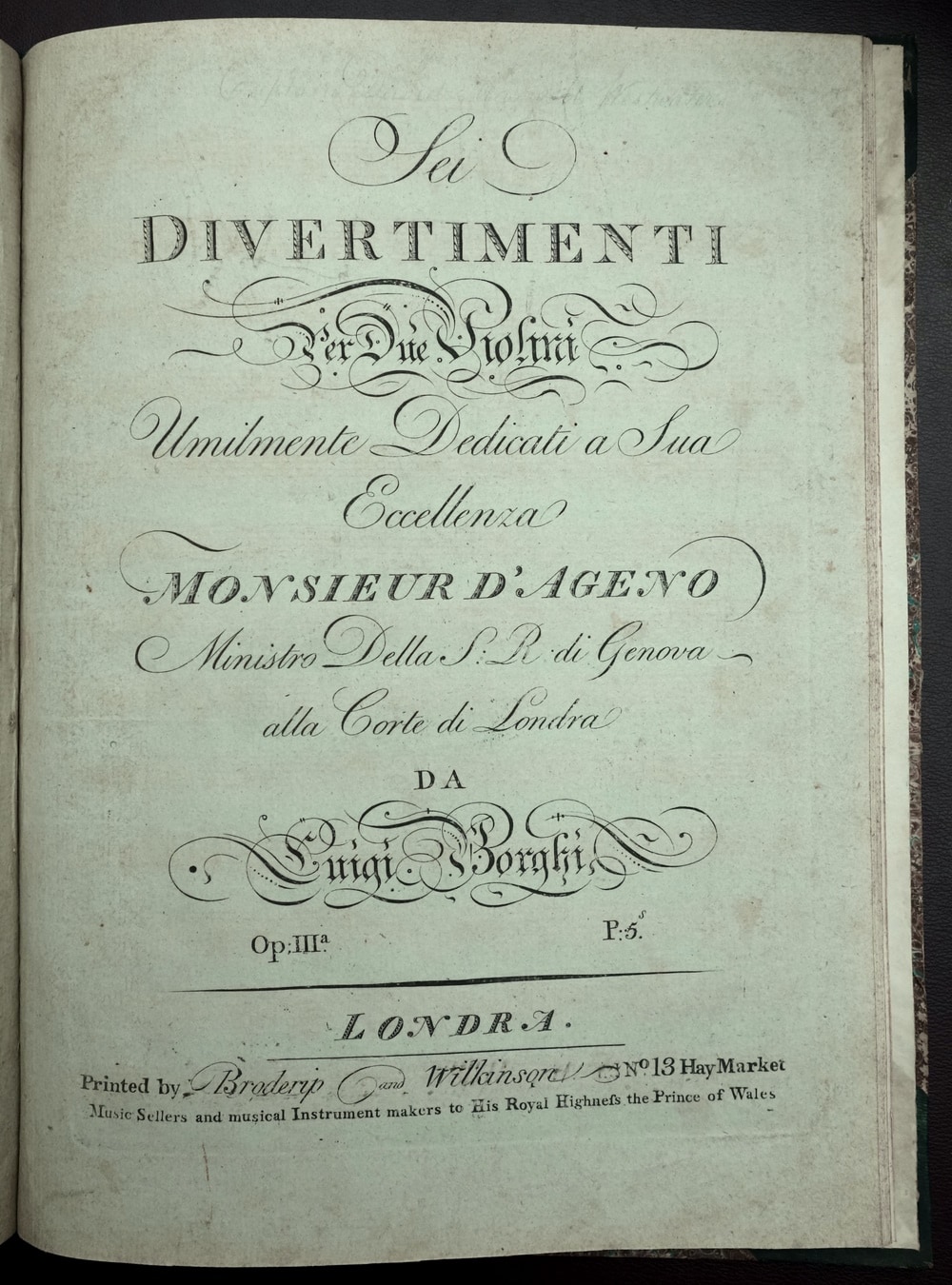 Borghi, divertimenti, cover; MLMSS 9923/1886 and 1889