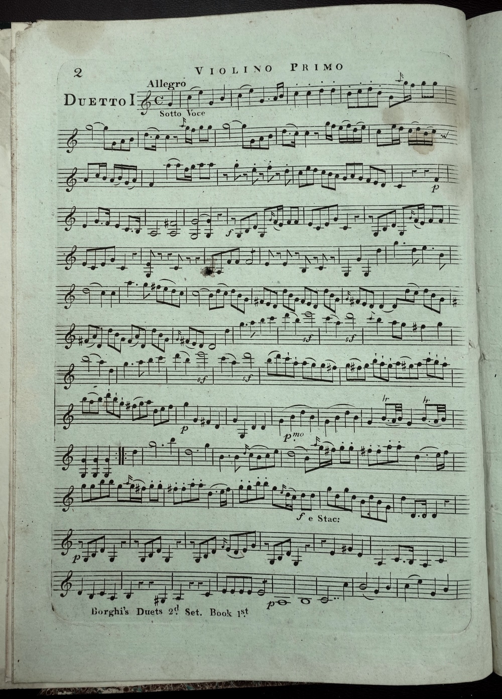 Borghi second set, page 1; MLMSS 9923/1886 and 1889