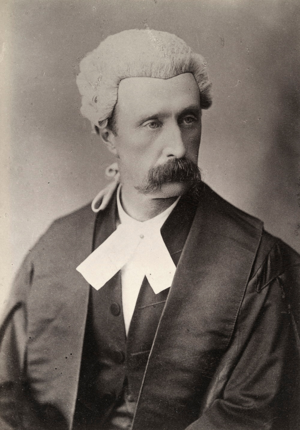 Frederick Augustus Packer, clerk of the Tasmanian House of Assembly, c.1880s (photo: J. W. Beattie); State Library of Tasmania