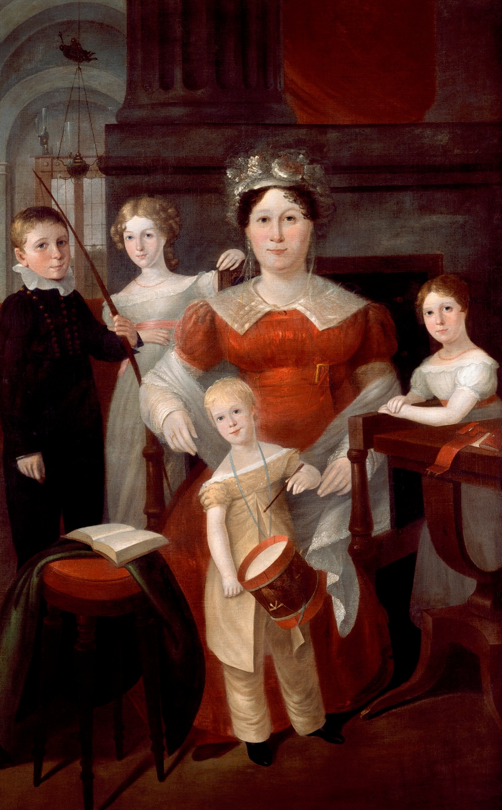 Ann Piper and her children, c. 1826; by Augustus Earle; State Library of New South Wales