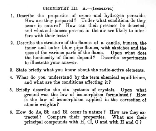 Exams | Organic Chemistry I | Chemistry | MIT