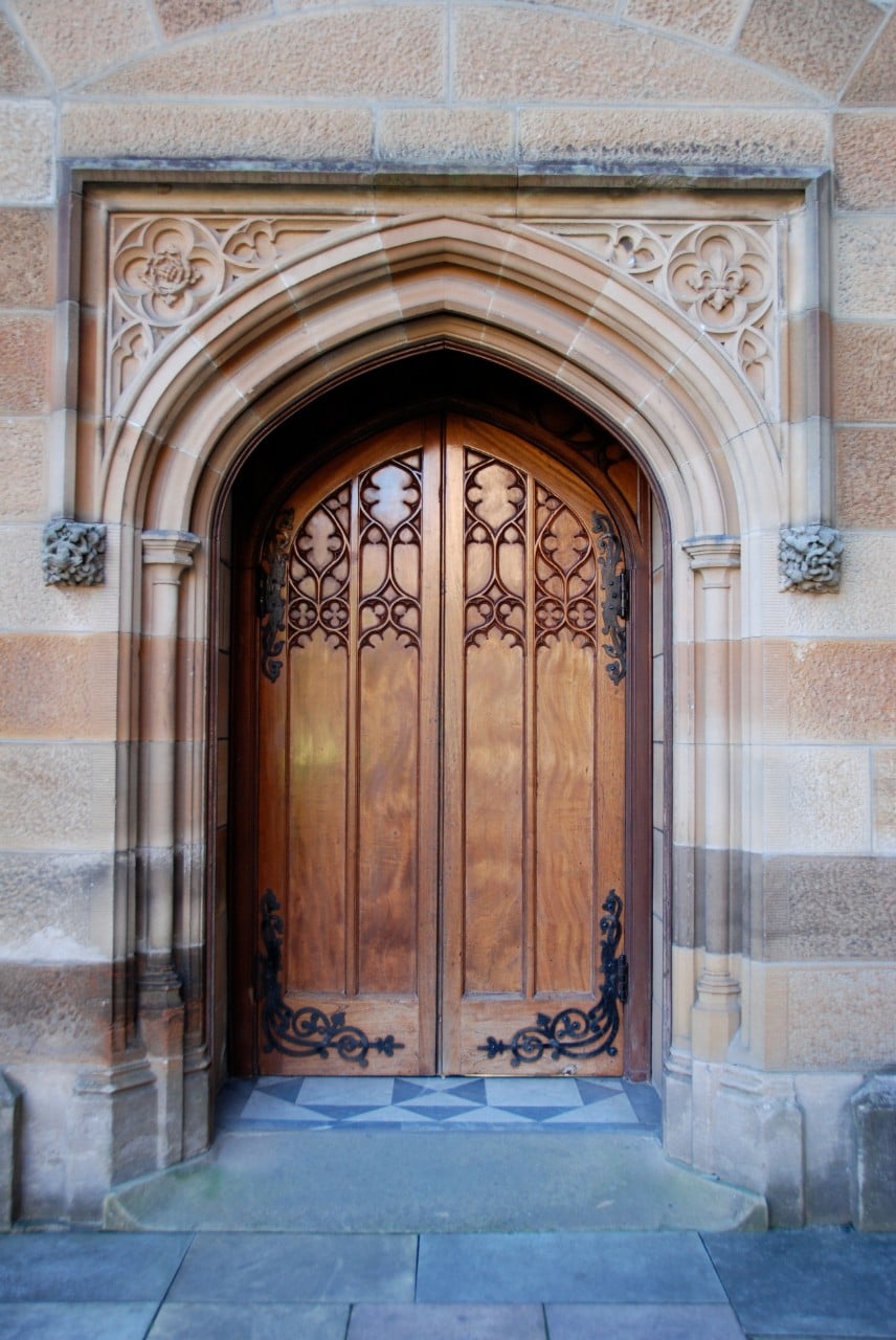 Entrance to Great Hall