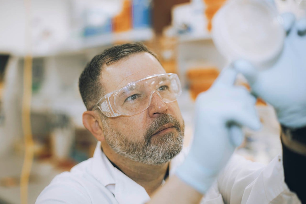 Dr Sandro Ataide at the University of Sydney. Photo: Fiona Wolf/University of Sydney