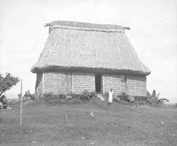 Photograph of a Chief's house