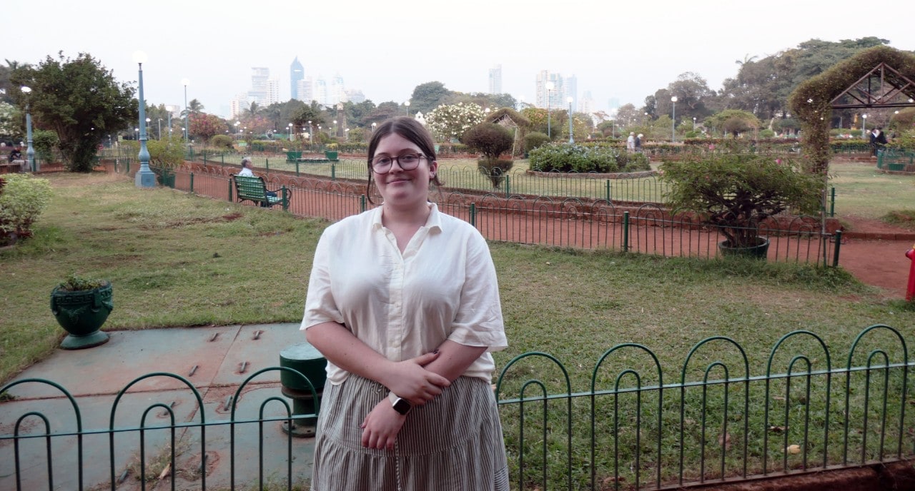 Imogen at the Hanging Gardens