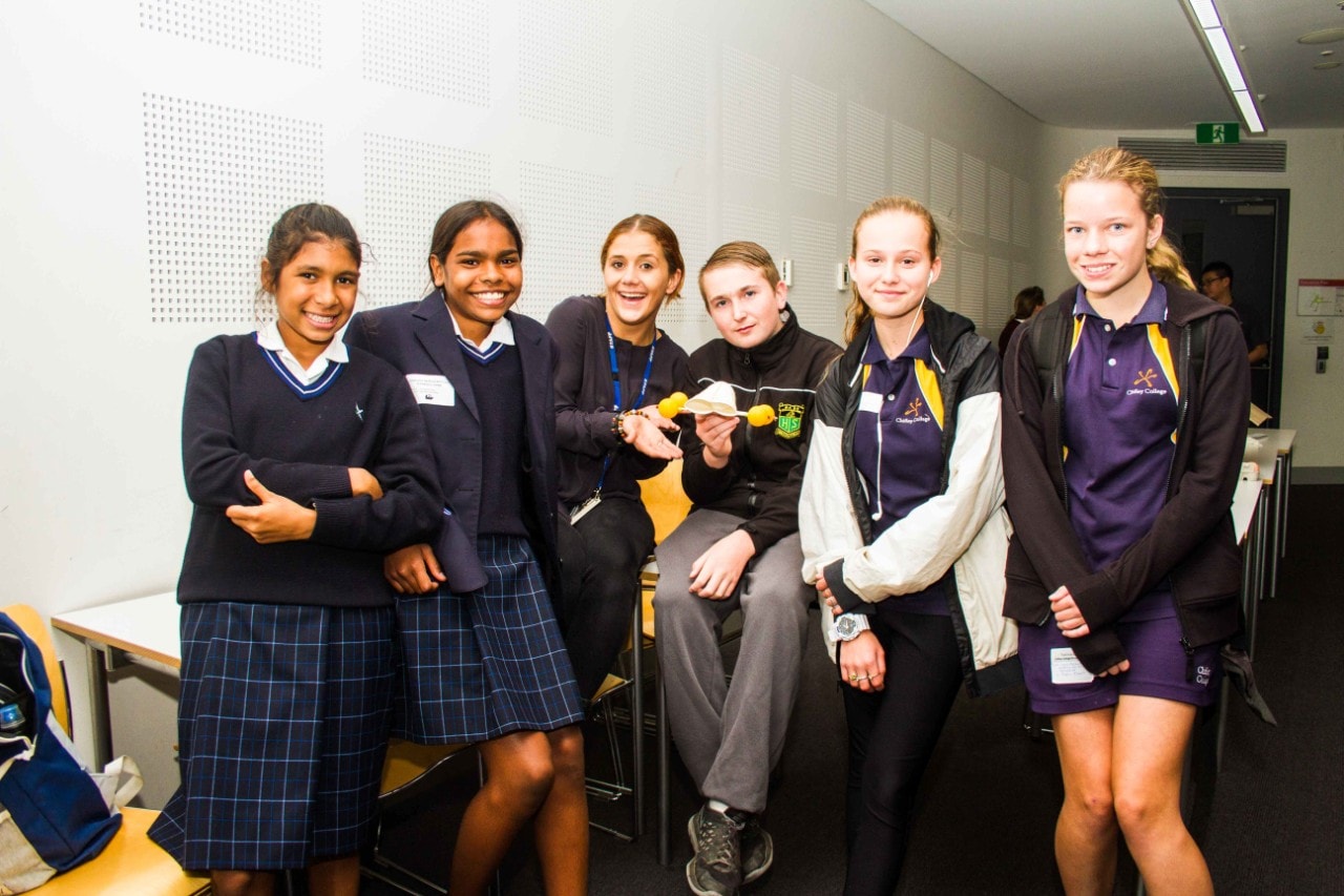 Indigenous high school students at Compass' Experience Uni day
