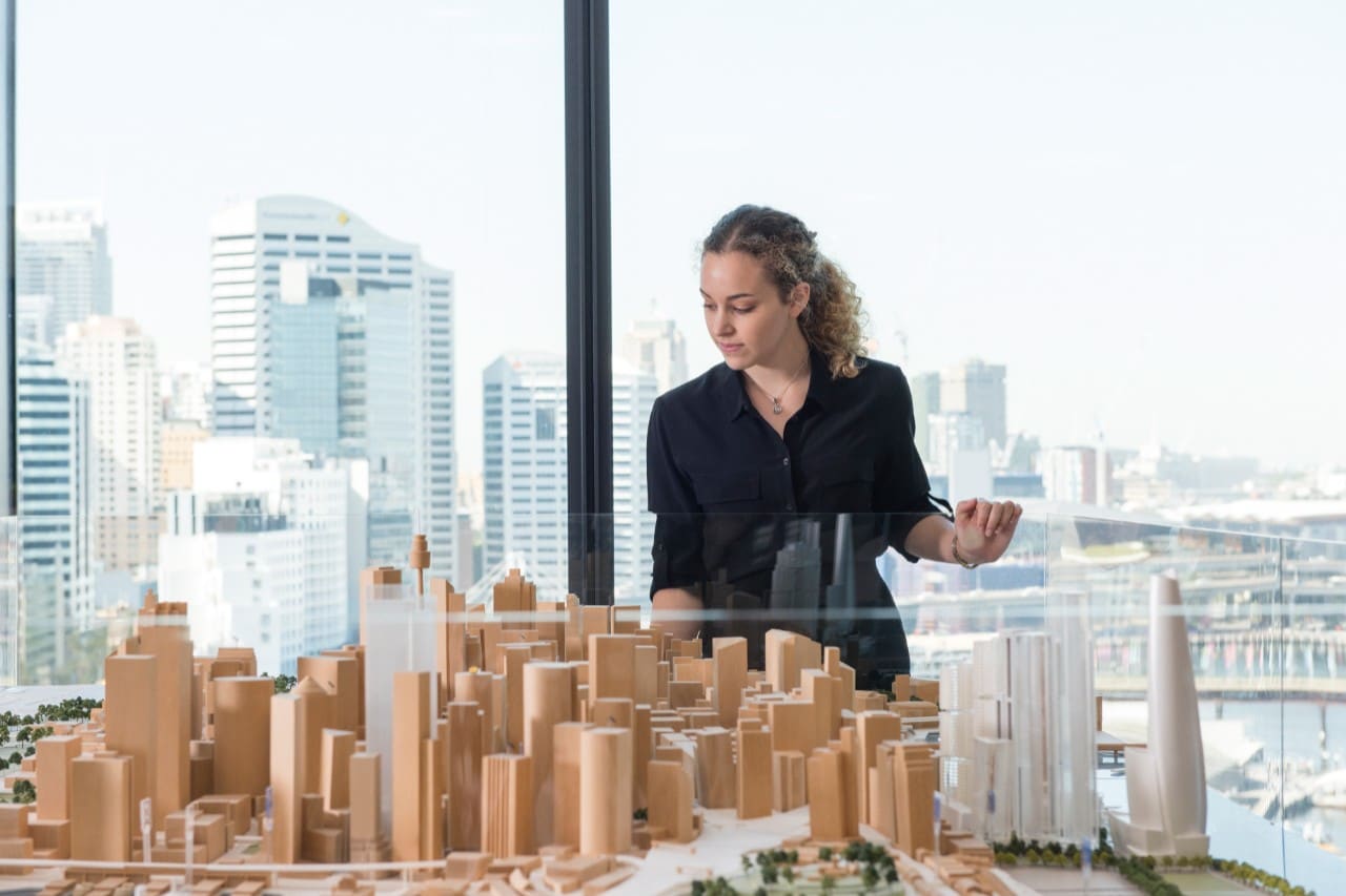 Bachelor of Architecture and Environments first year student Kate Zambelli was last year’s recipient of the Lendlease Bradfield Urbanisation Scholarship.