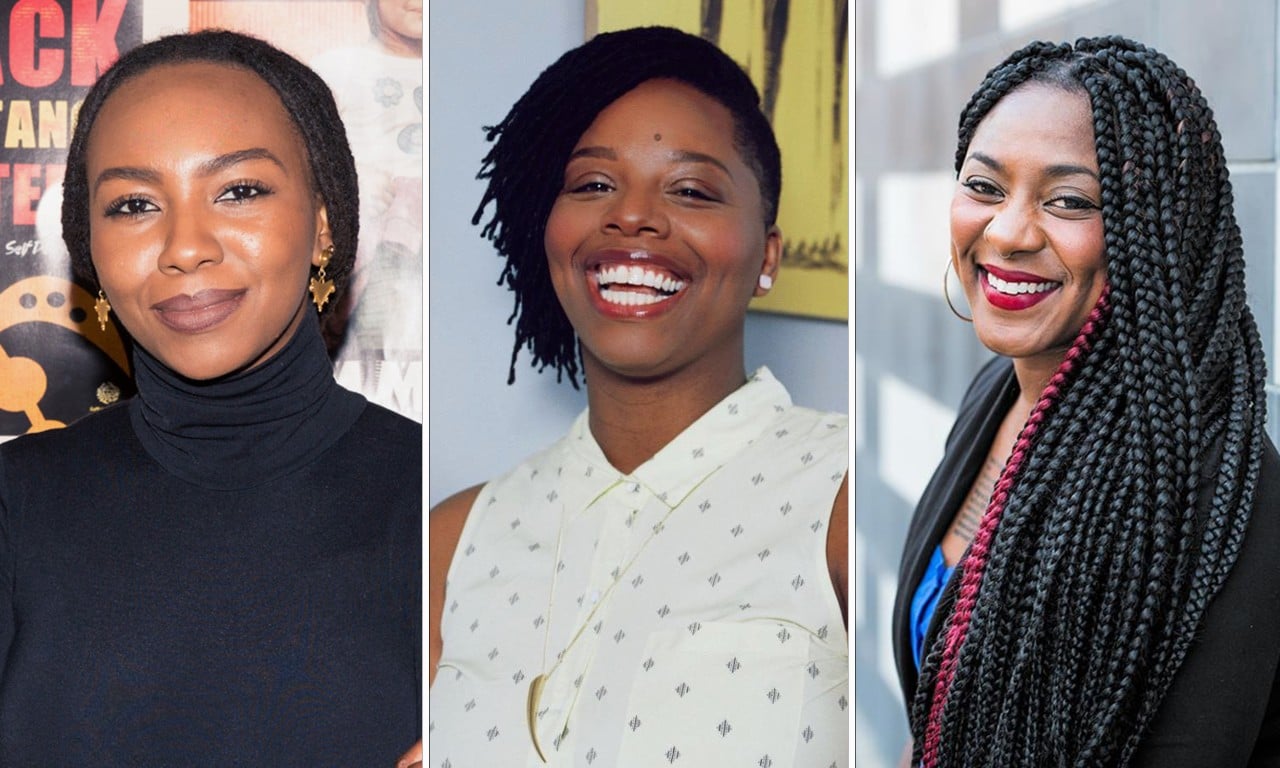 Sydney Peace Prize winners: Black Lives Matter founders Opal Tometi, Patrisse Marie Cullors, and Alicia Garza.