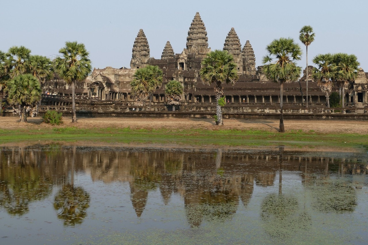 Angkor was once the biggest city in the world.