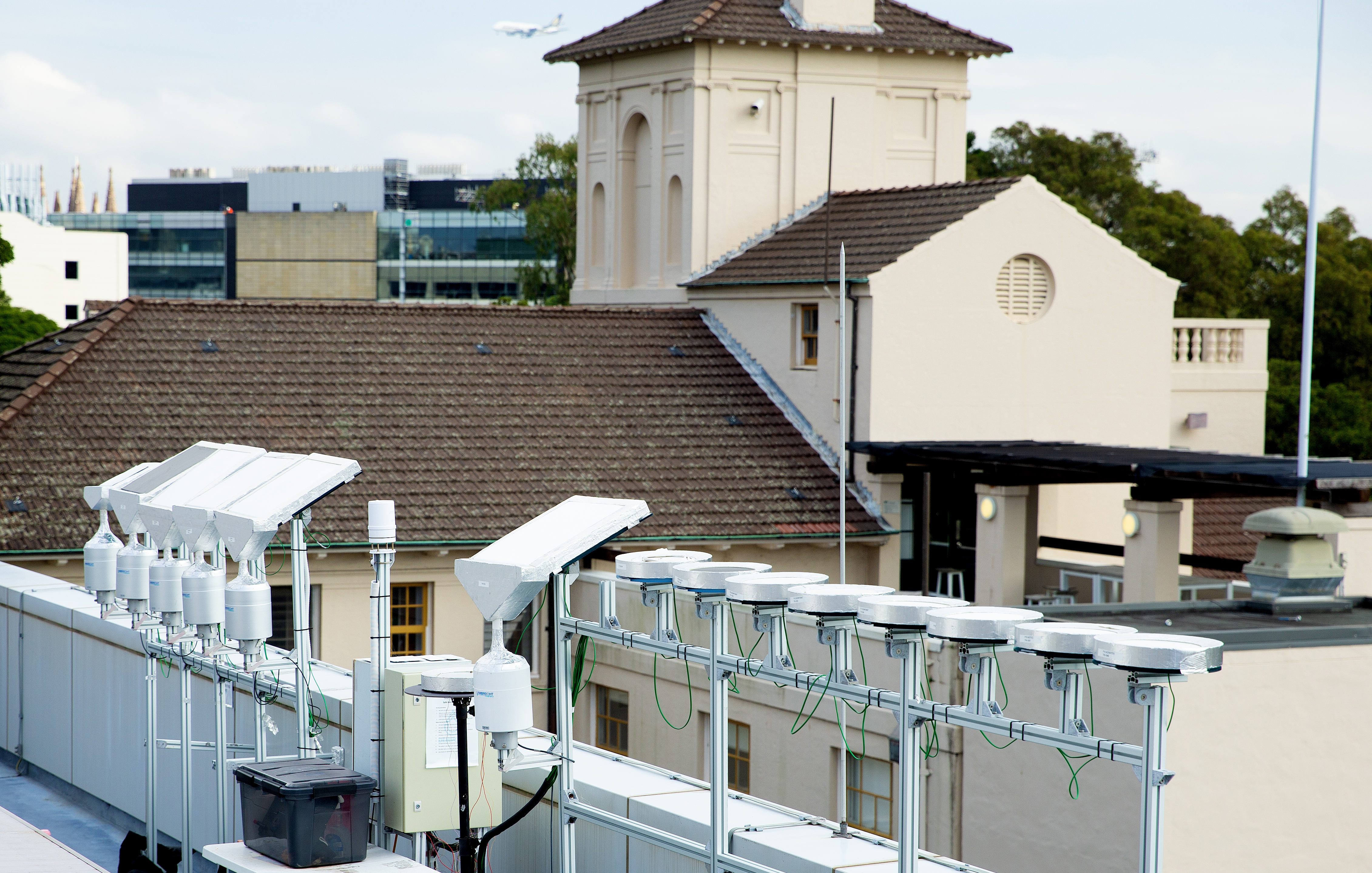Experiment on the Sydney Nanoscience Hub roof