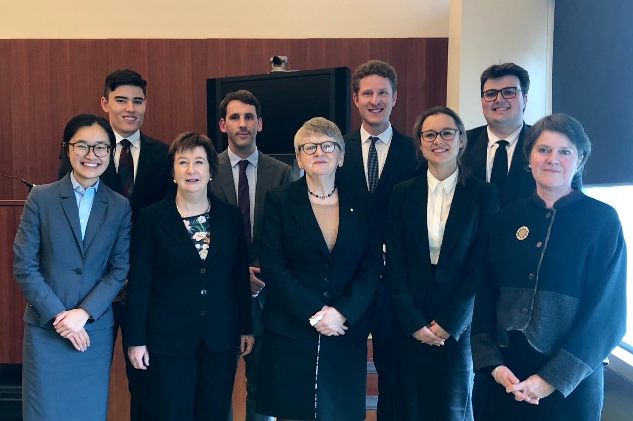 Grand Finalists of the 2018 Sir Harry Gibbs Constitutional Law Moot
