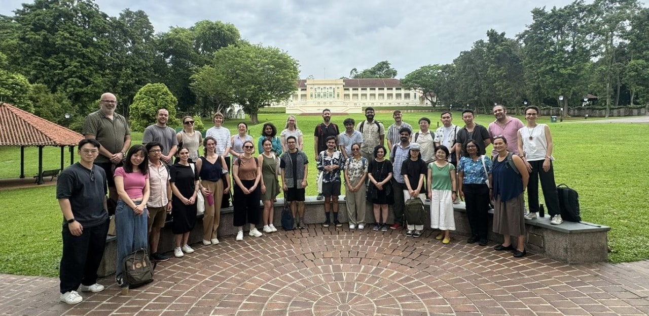 Group photo of STS School participants and instructors on a field trip in Singapore in June 2024