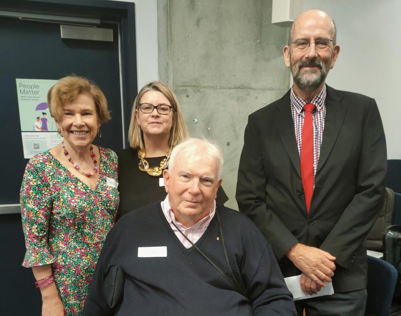 Image of professor john walsh and researchers from the John Walsh Centre for Rehabilitation Research