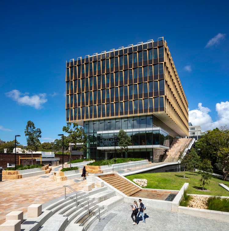 exterior of susan wakil health building