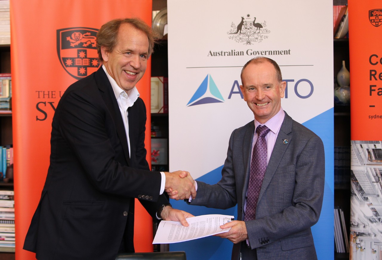 The University of Sydney and ANSTO sign new partnership agreement