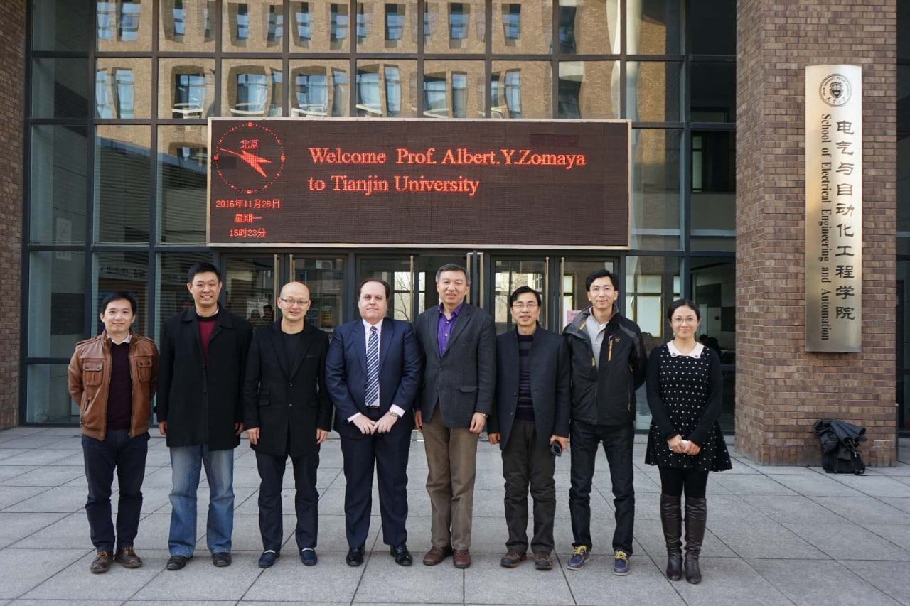 University of Sydney and Tianjin University academics leading the new research centre, the Australia-China Joint Research Centre for Energy Informatics and Demand Response Technologies. 