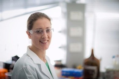 Associate Professor Elizabeth New is 'iron' in the table of younger chemists.