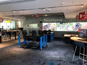 ThinkSpace showing furnishings