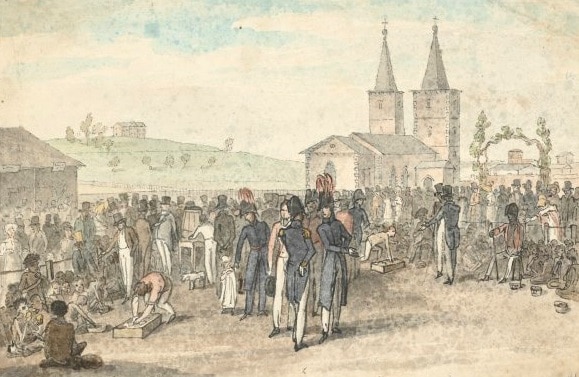 Annual native feast at Parramatta 1826 (Augustus Earle)