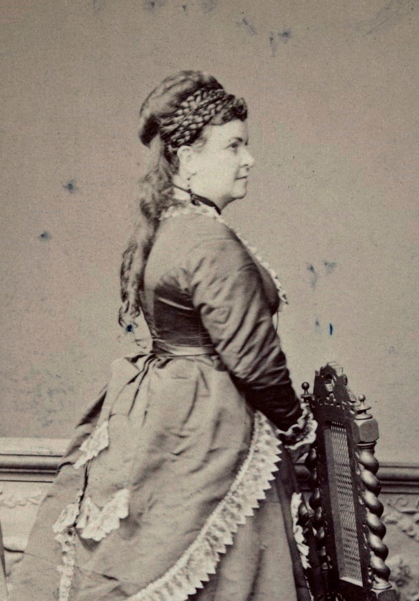Miss Lucy Chambers, 1870; Johnstone, O'Shannessy & Co., photographers, Melbourne; State Library of Victoria