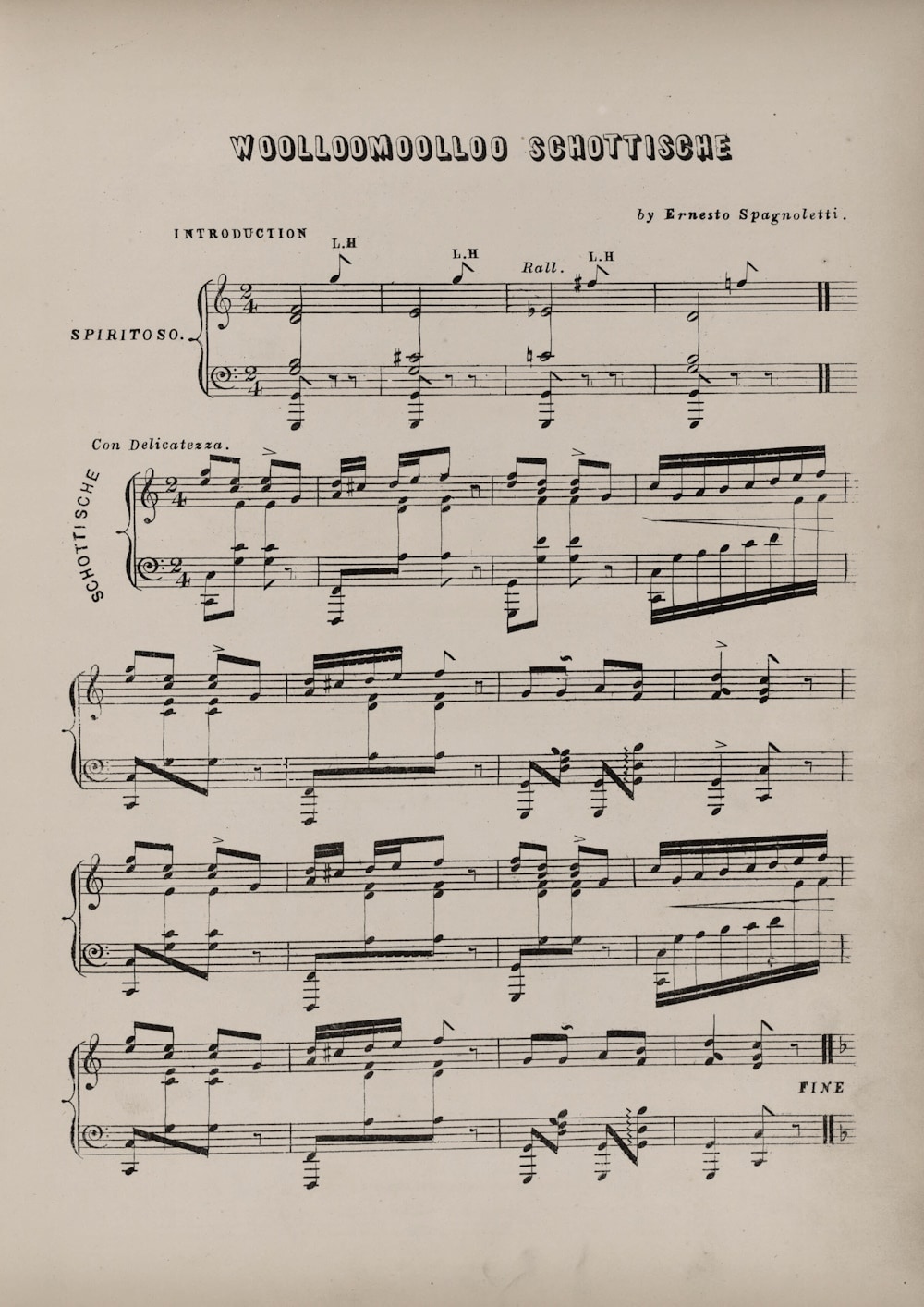 Degotardi, Woolloomooloo schottische, 1858