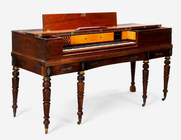 Square piano, c. 1830, George Dettmer and Son, c. 1830, Bonhams, London, England, 2015