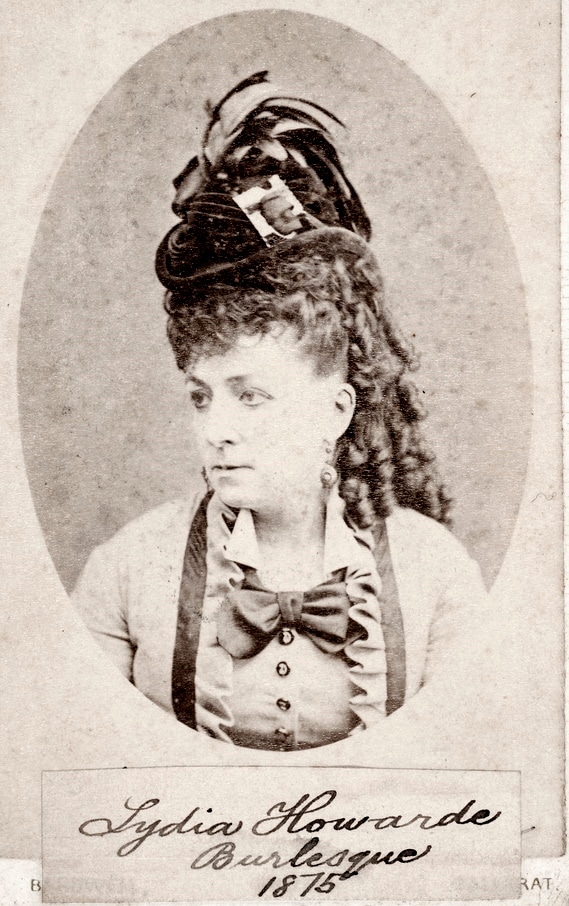 Lydia Howarde (photo: Bardwell, Ballarat, c. 1875); State Library of New South Wales