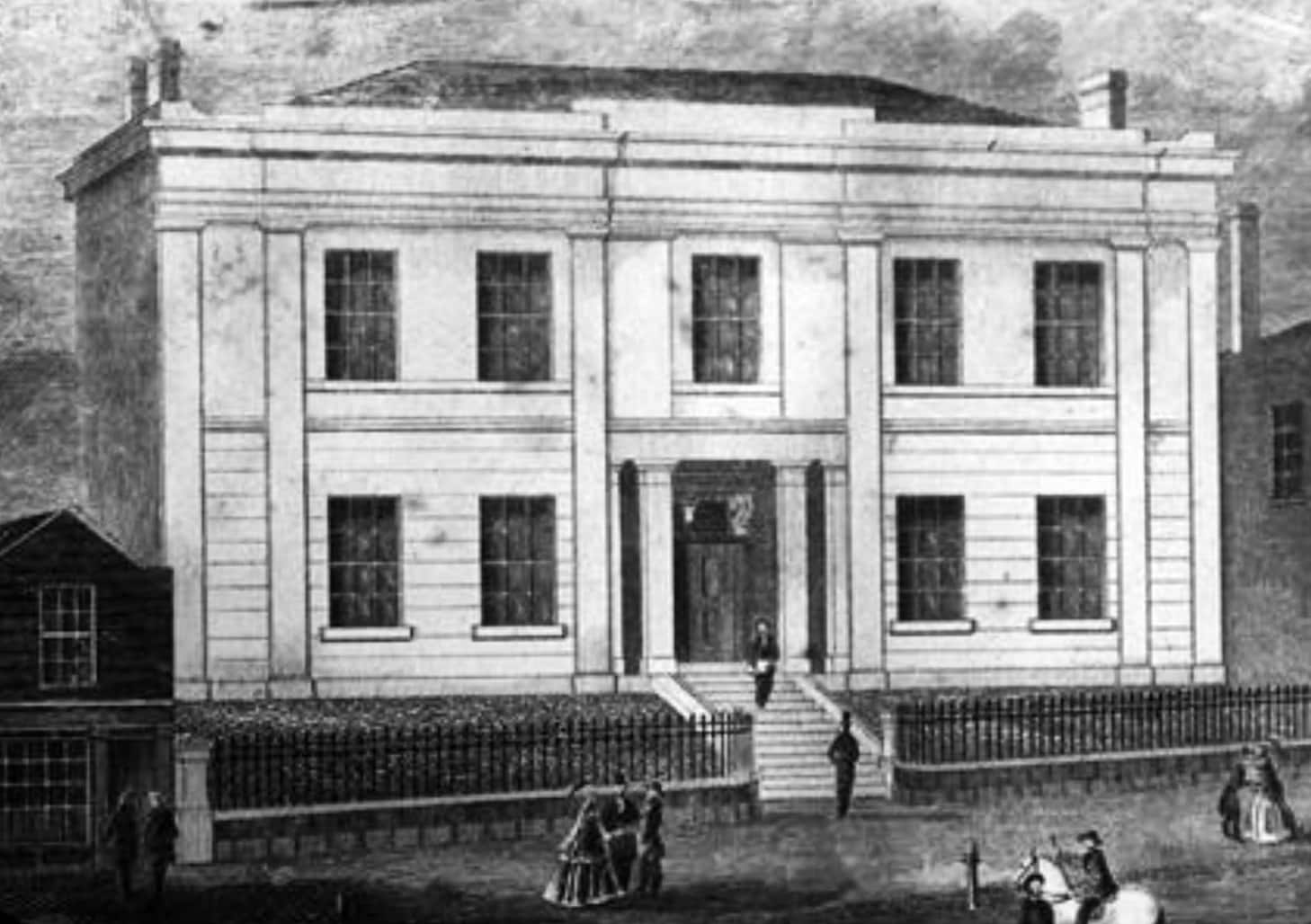 Mechanics' Institution, Melbourne, c. 1850