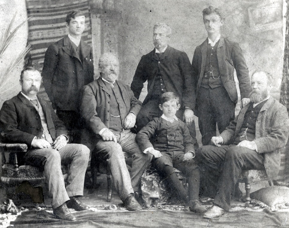 Members of the extended family of Thomas Paltridge (1828-1905) of Mount Barker; State Library of South Australia