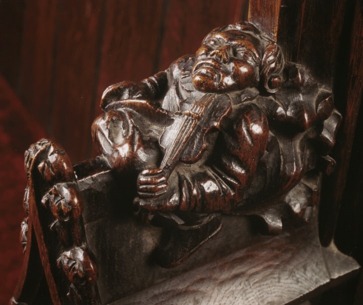 George Peck, pew end carving, Holy Trinity Hull, c.1845