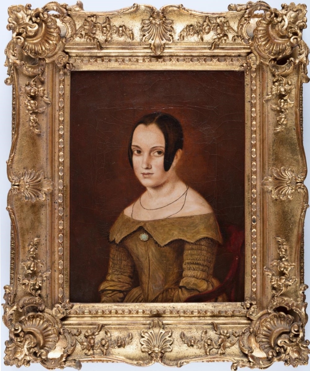 Mary Elizabeth Pye, portrait, c.1838, artist unknown (Society of Australian Genealogists)