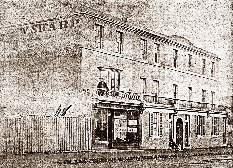 William Sharp's Music Warehouse, Cameron-street, Launceston