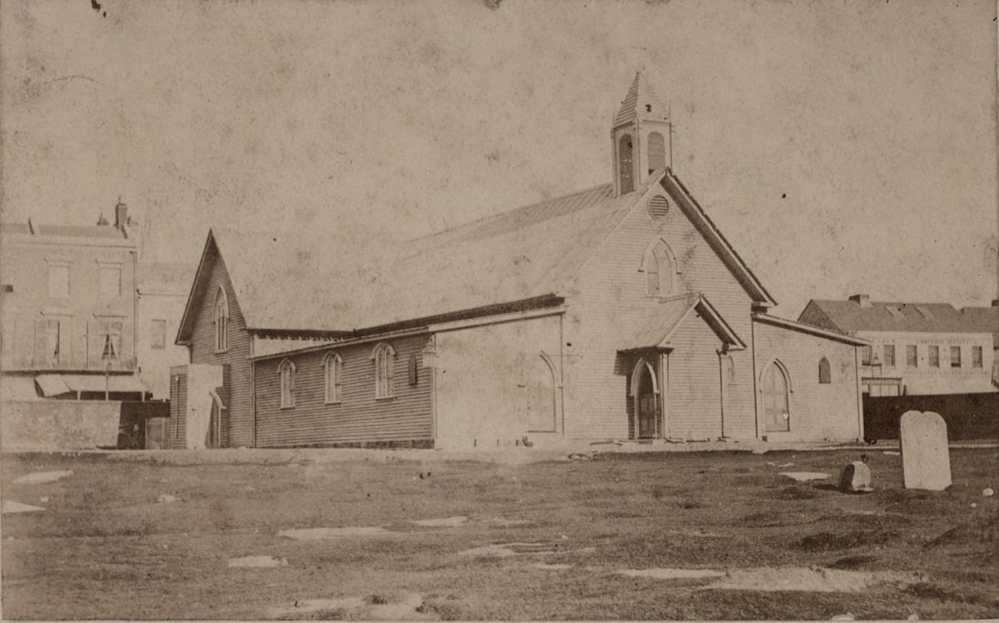 St. Andrew's temporary church, Sydney (Morris Moss, [1867-68]); SLNSW