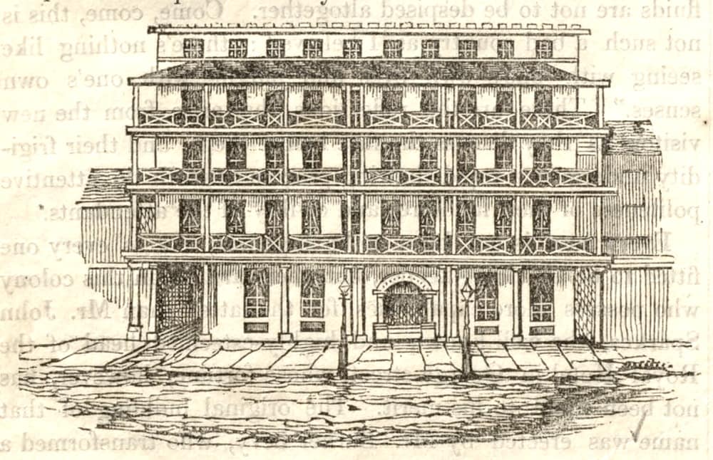 Royal Hotel, George Street, Sydney; Heads of the people (18 March 1848), 2