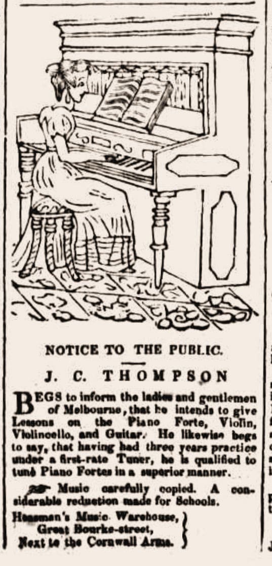 [Advertisement], Port Phillip Gazette and Settler's Journal (7 June 1849), 3 