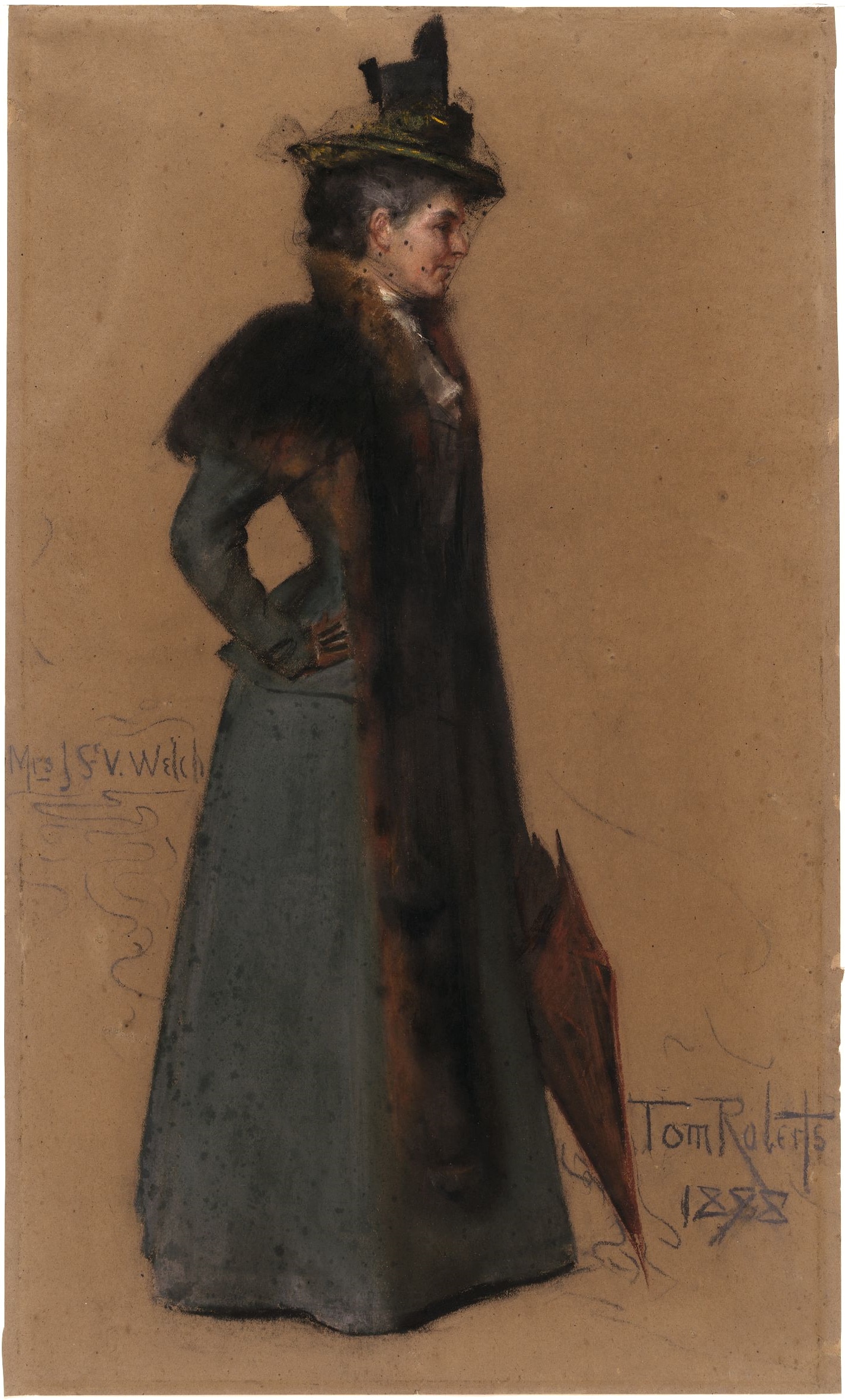 Emily Thackeray Welch (Tom Roberts, 1898); National Gallery of Australia