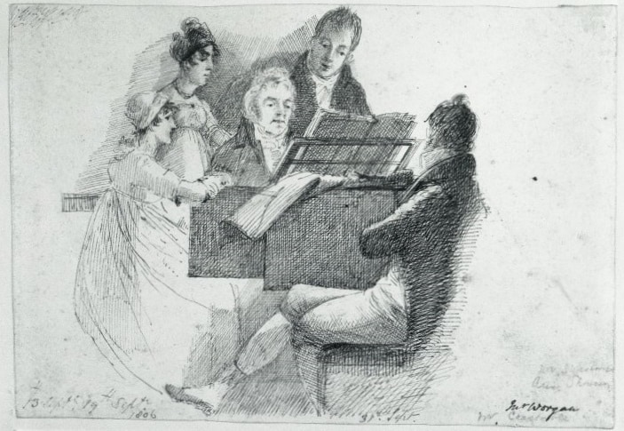 Immortal Game, 1851, Drawing by Anthony Welch